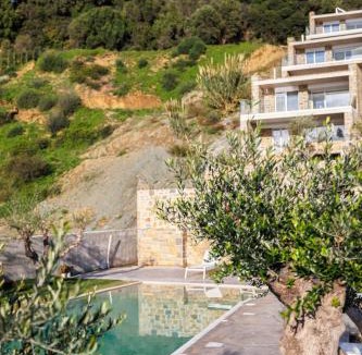 Gialova Villa | Penthouse Villa with Private Pool, Sauna & Seaview