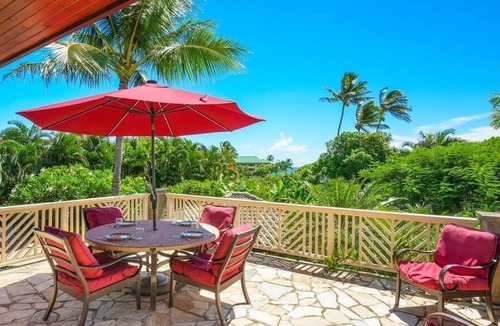 Bayview House | Poipu Bay Getaway - Poipu House - Saltwater pool, hot tub, AC!, Walk to Beach and Hyatt!