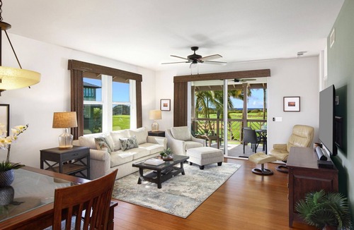 Poipu Condo | Poipu Retreat: 3BR with Ocean & Golf Views, Lanai Sunsets, Pool & Central A/C