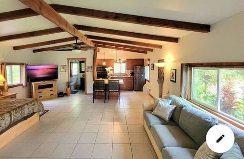 Leilani Estates Apartment | Private Cabin Suite/ SPA see LAVA at Volcano National Park