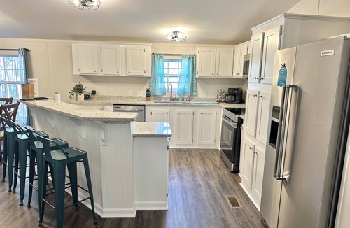 Gilbert House | Refuge by Southern Oaks. Charming 3 bed 2 bath. Very close to Lake Murray!