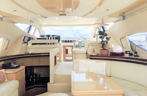 Oia Boat Rental | Santorini yacht - Yacht in Santorini - Ferretti 55 by Fantasia Villas