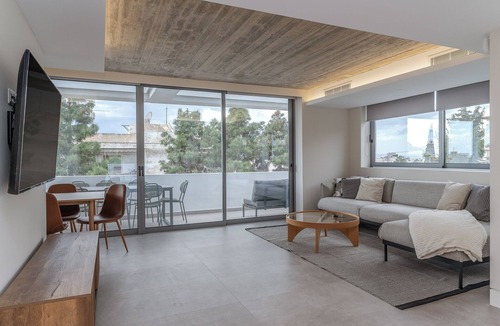 Voula Apartment | Sea View Riviera Maisonette with Large Terraces