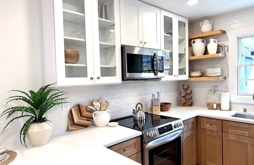 Leesburg's Old and Historic District House | Stylish 2BR in Historic Leesburg | Patio, Fire Pit, Parking + Walk Everywhere