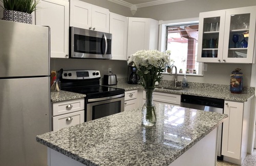 Ridge Wood Heights House | The Oasis-Private Heated Pool, Hot Tub, Outdoor living space-5mi to beach