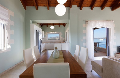 Plaka Villa | Thea Sea View Villa, with Private Pool & Walking distance to the beach