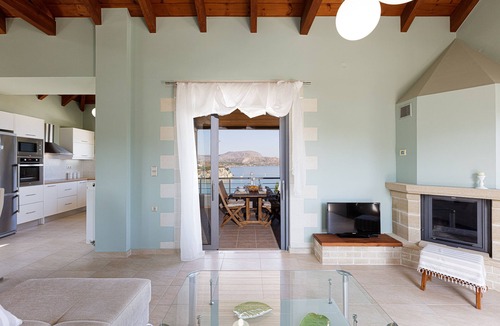 Plaka Villa | Thea Sea View Villa, with Private Pool & Walking distance to the beach