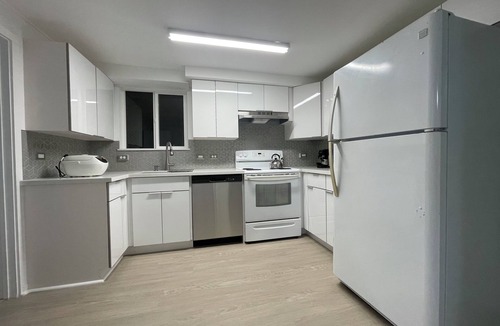 Pacific Heights House | Urban Oasis in heart of lively city - large yard surrounded by trees and stream