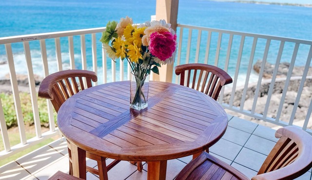 A Must See! Beautifully renovated Direct Ocean Front condo. 1 Bedroom, 1 Bath.