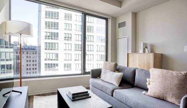 Airy Chinatown/Theater District 1BR w/Gym & W/D, nr T, by Blueground