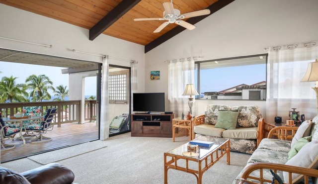 Aloha Condos, Kona Coast Resort, Condo 1-304, Ocean View
