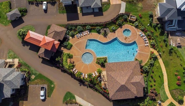 Amazing Kiahuna Plantation Golf Views - Sleeps 6 with A/C, Pool, Hot Tub & More