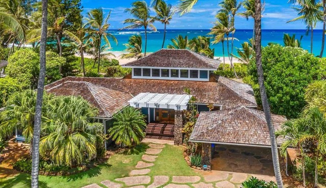 Anahola Beach Hale By Parrish Kauai - luxury on the beach with AC
