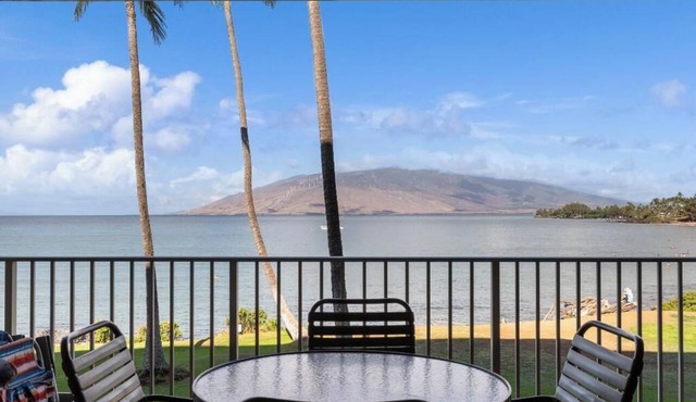 Beachfront Escape at Royal Mauian #207 – Unmatched Ocean Views and Comfort!