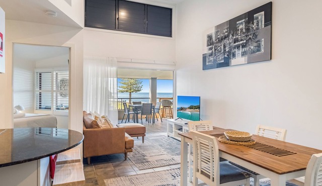 Beachfront holiday that delivers prime positioning.