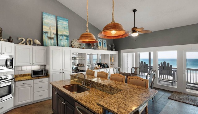 Beautiful Corner (End) Unit with Wrap-Around Balcony and Western Sunset Views