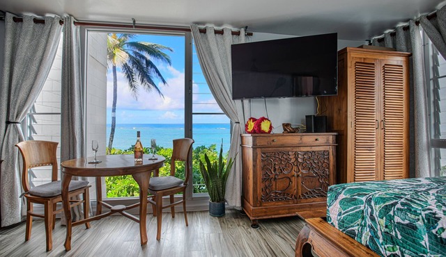 Breezy Beachfront Getaway w180 degree Oceanview