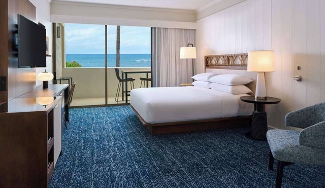 Club Oceanfront Suite 1 King Bed at Outrigger Kona Resort and Spa