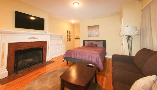 Downtown Plattsburgh Studio Suite | Sleeps 4!