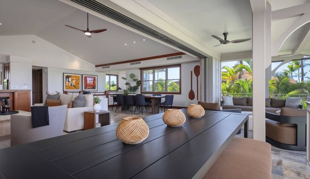 Elevated 3BR Ka 'Ulu Villa (109A) at Hualalai – Modern Design & Ocean Views