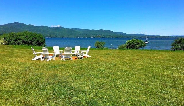 Elmtucket, a charming year round home on the shores of Lake Champlain