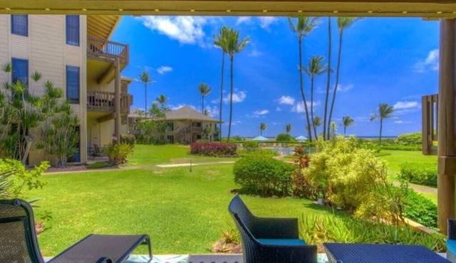 Ground-Floor Ocean View W/Lanai–Kaha Lani #105