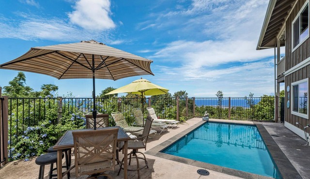HALE LIO KAI: GORGEOUS HOME WITH POOL, HOT TUB & STUNNING OCEAN/SUNSET VIEWS
