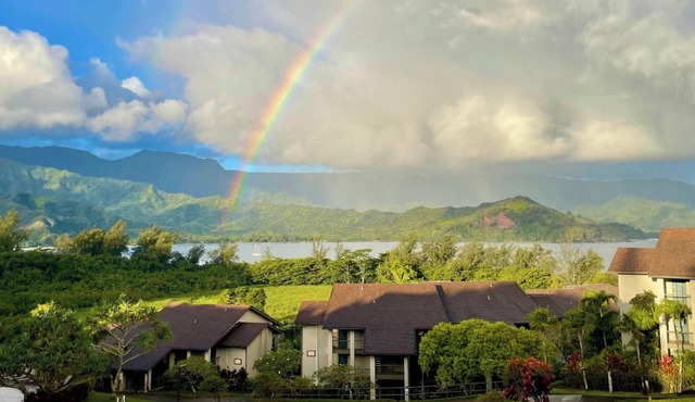 Hanalei Bay Resort 52012 - Newly updated, Bay views, Private walk to beach & AC!