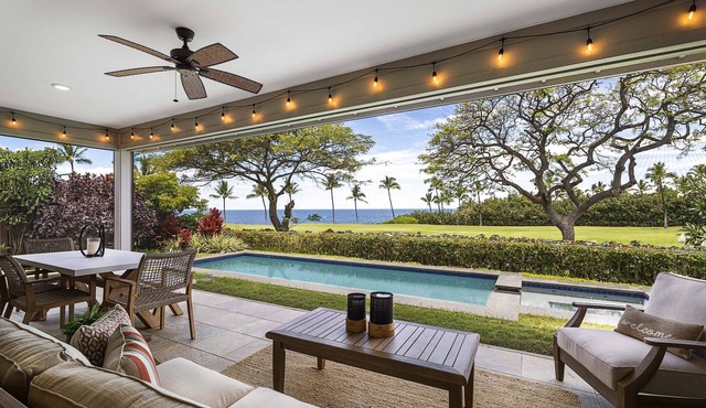 Holua Kai #27: Luxury Oceanfront Villa w/Private and Resort Pools & Spas