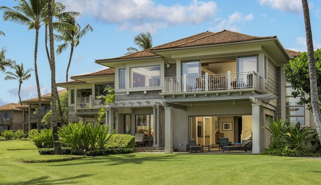 Hualalai Palm Villa 126A - Perfect location along the15th Fairway!