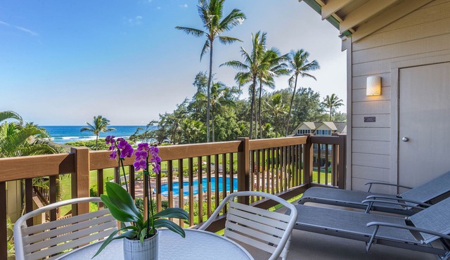 Kaha Lani Resort #311, Great Ocean and Sunrise Views, Steps to Sandy Beach
