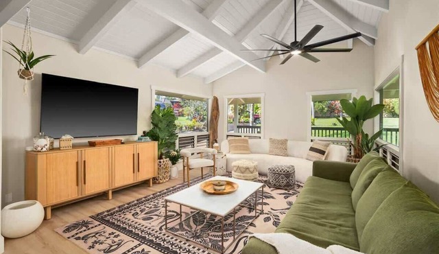 Kauai Mermaid Queen Sanctuary - Sleeps 16 - A/C!