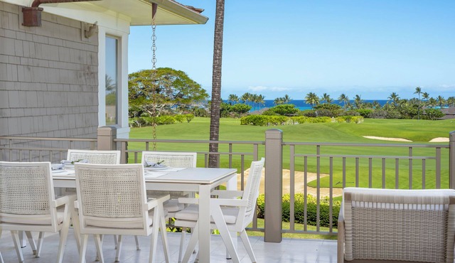 Luxury 3BR Palm Villa (130B) at Hualalai – Ocean Views & Renovated 2026