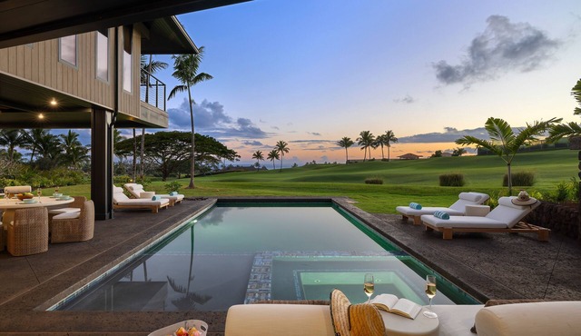 Luxury 6BR Hale o ka Nene Estate w/Pool/Spa & Golf Views, Near Beach