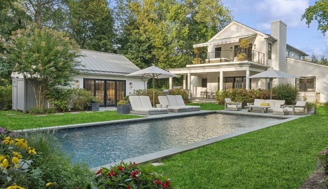 Luxury Resort-Style Retreat in the Heart of Sag Harbor with Heated Pool,.