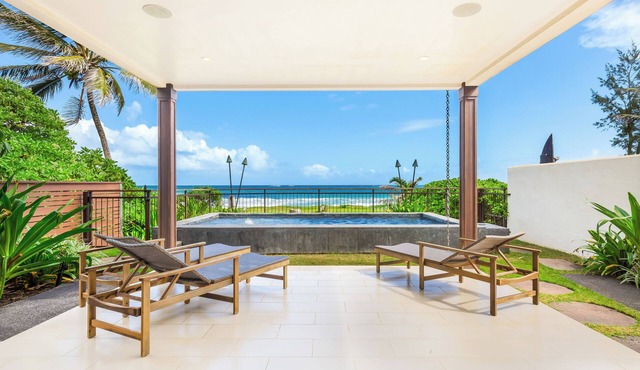 Majestic Mahakea: Oceanfront 4BR Oasis w/Pool & Lanai by Gather