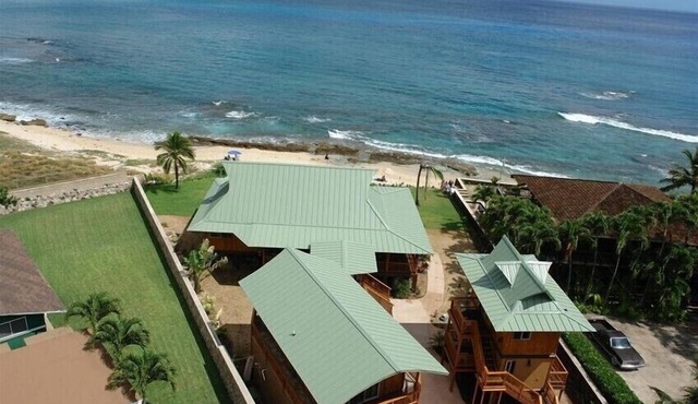 Makaha Beach Front Luxury Bamboo Compound Resort