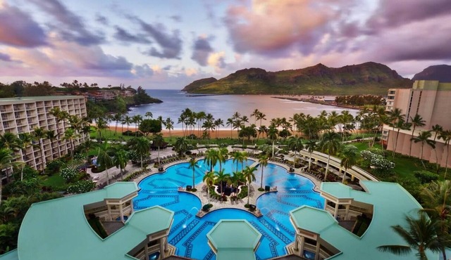 Marriott Kaua'i Beach Club, Oceanfront, Kitchenette, Access to Resort Amenities