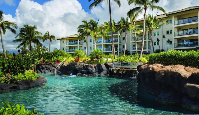 Marriott's Kauai Lagoons Kalanipu'u. Beautiful two Bedroom Villa, Full Kitchen