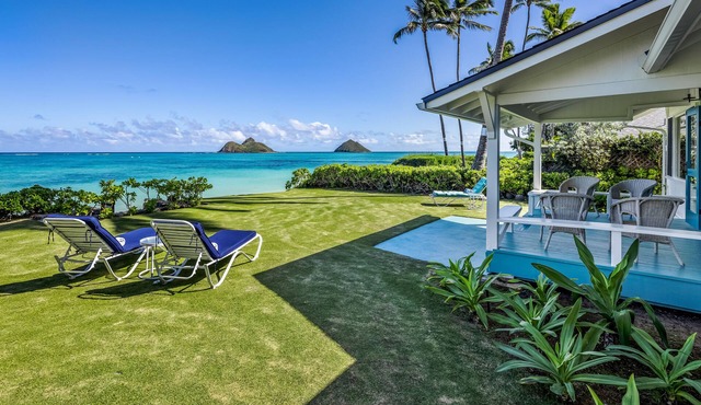 Newly REMODELED AND the best access to sandy Lanikai Beach! NUC # 90/TVU-0031