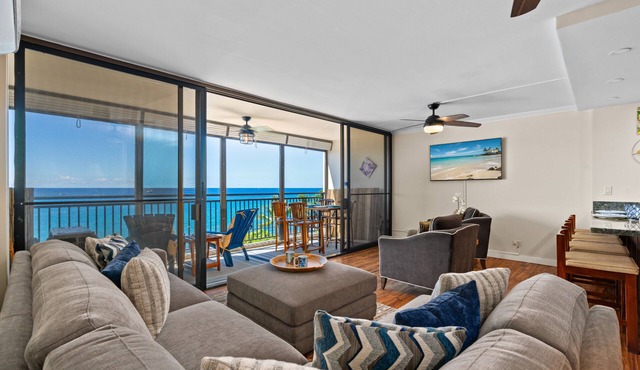 Ocean Front! Kona Alii #402