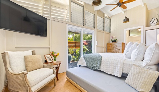 Oceanview Cottage | Walk to Poipu & Brennecke's Beach