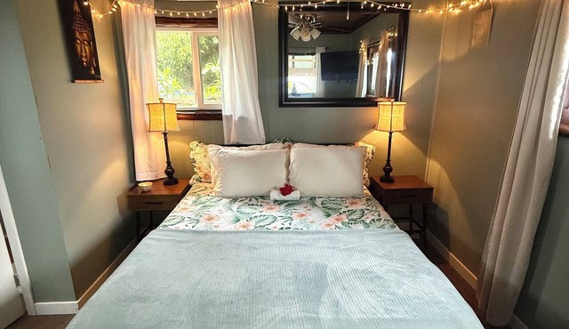 Peaceful farm stay on the hills of West Hawaii overlooking the pacific ocean!