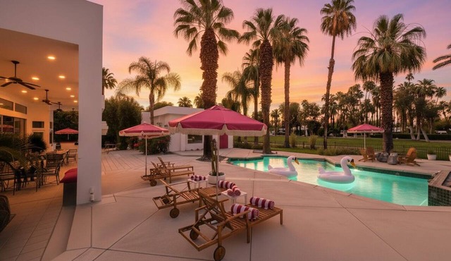 Pool & Spa Estate w/Golf Views & Casita