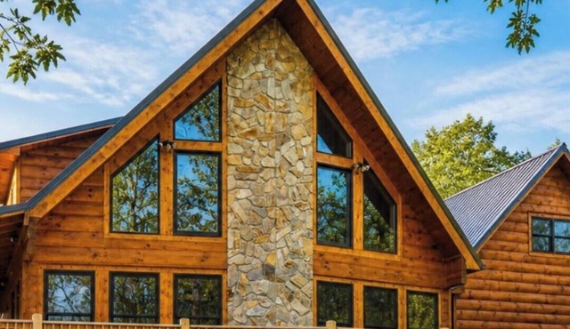 Private Mountain Lodge 5 Masters, Large Cabin Mt. Airy, NC