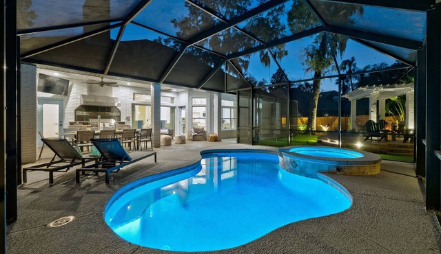 Private Resort Retreat | Pool, Spa + Golf Cart