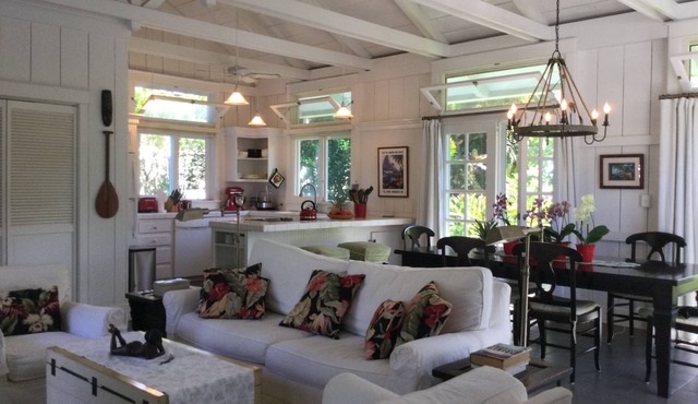 Private well appointed cottage, steps from beach