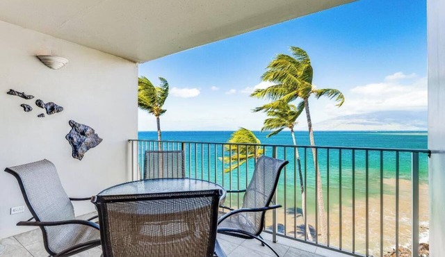 Royal Mauian 607: Oceanfront Serenity Awaits in This Amazing Condo! - With A/C