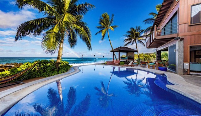 Samurai House by Gather: Oceanfront Estate w/Infinity Pool & Theater