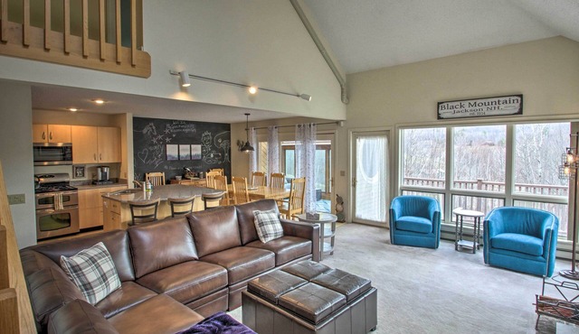 Spacious Ski-in/Out Black Mountain Home w/Deck!